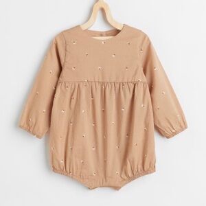 H&M Cotton Floral Romper